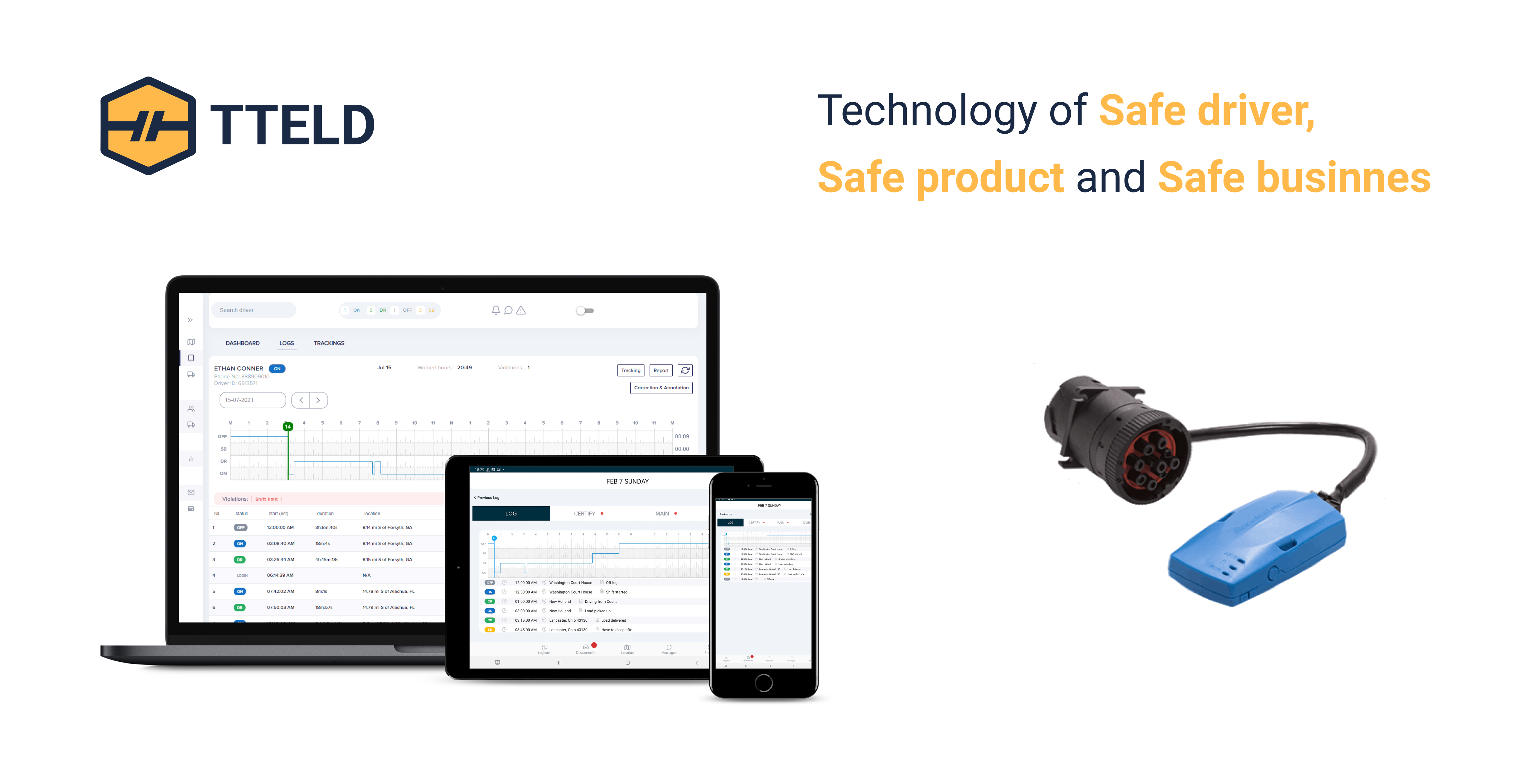 Product image for !TT ELD Hours of Service