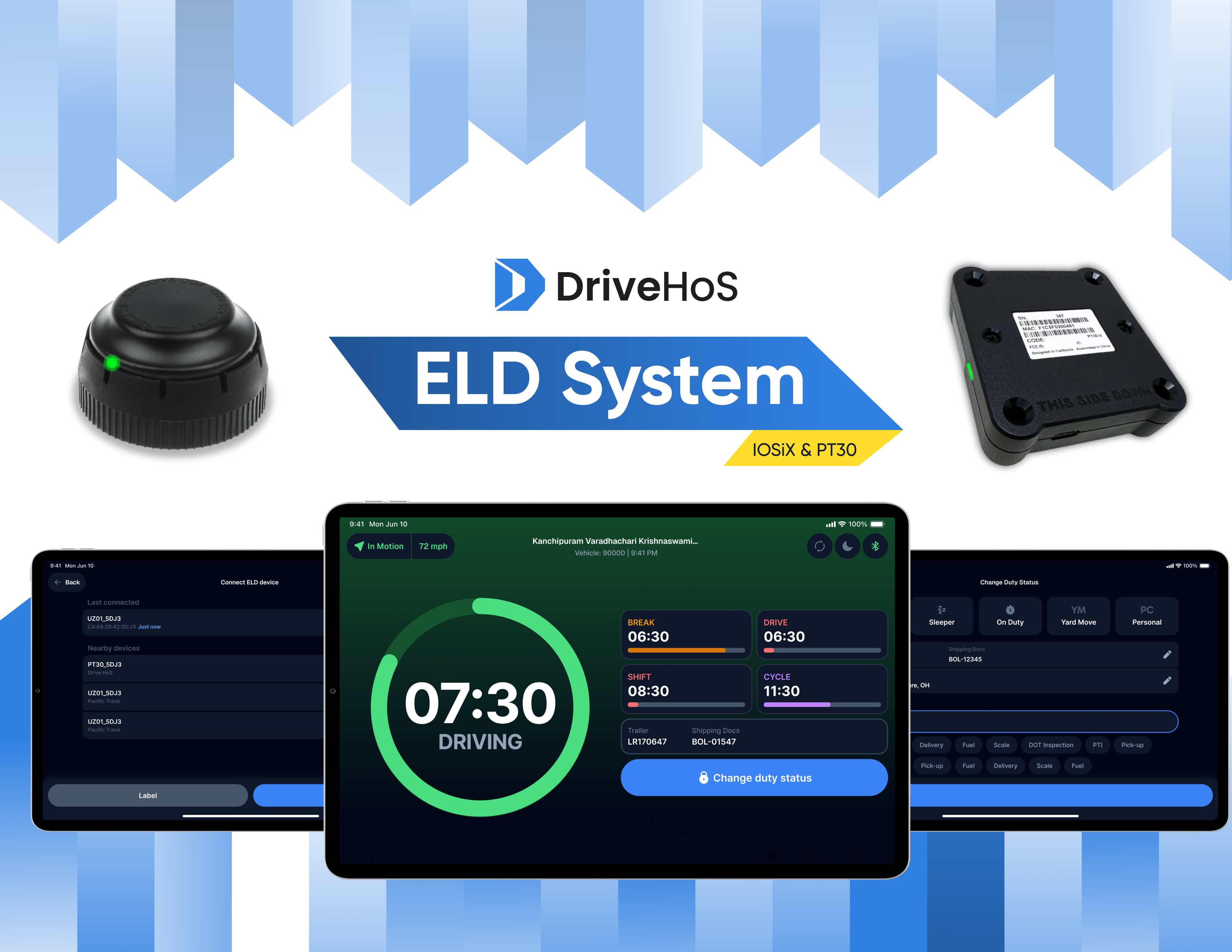 Product image for DriveHoS ELD