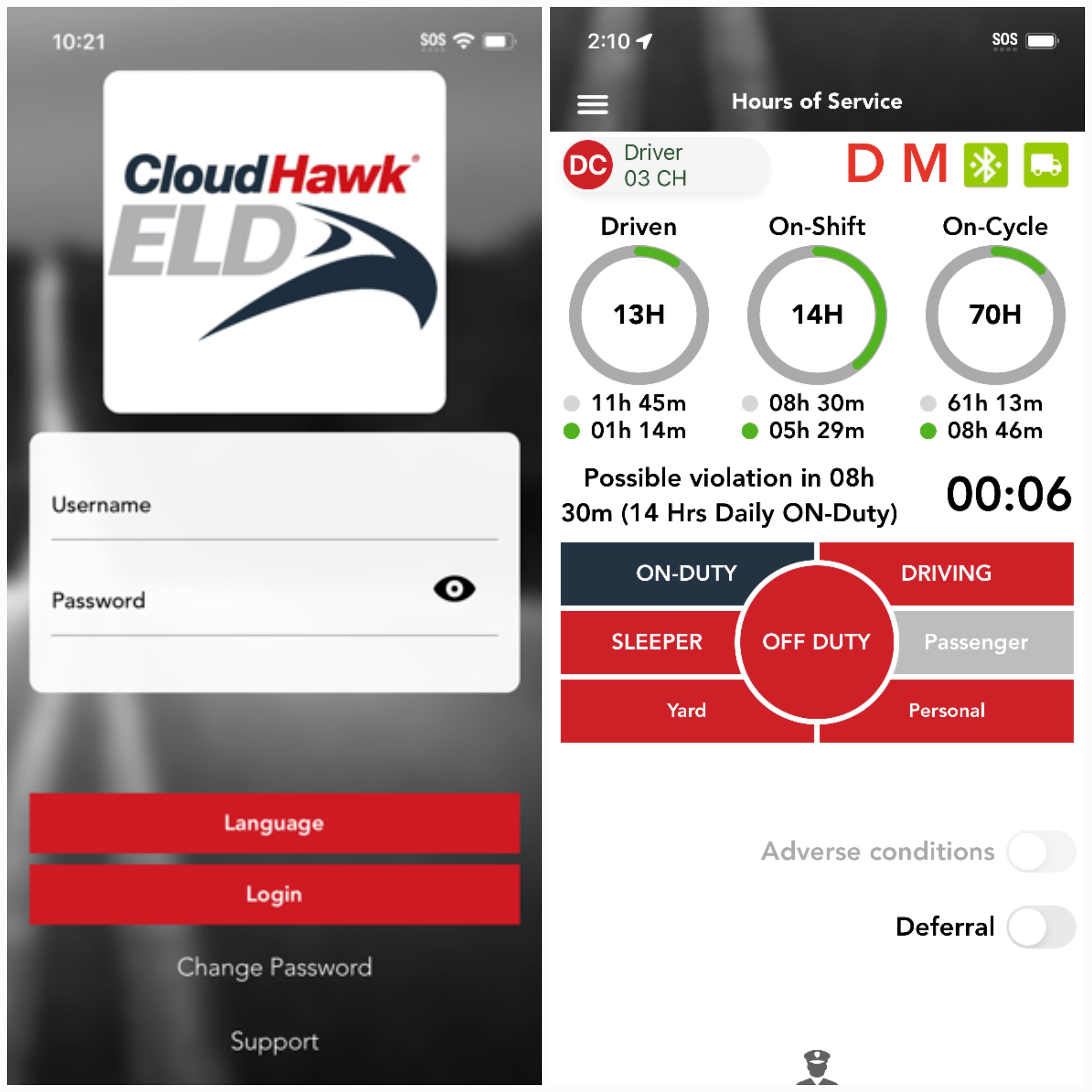 Product image for CloudHawk ELD